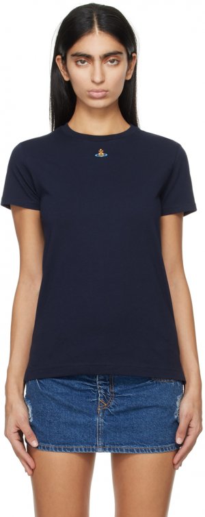 Темно-синяя футболка Orb Peru , цвет Navy Vivienne Westwood