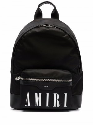 Рюкзак с логотипом AMIRI. Цвет: черный
