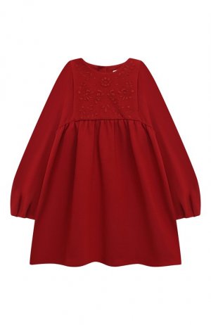 Платье Chloé. Цвет: бордовый