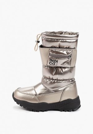 Дутики Indigo Kids. Цвет: золотой