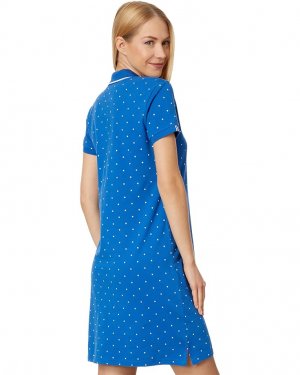 Платье U.S. POLO ASSN. Dot Dress, цвет Nautical Blue