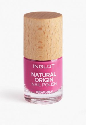 Лак для ногтей Inglot Nail polish natural origin 042 nude mood, 8 мл. Цвет: розовый