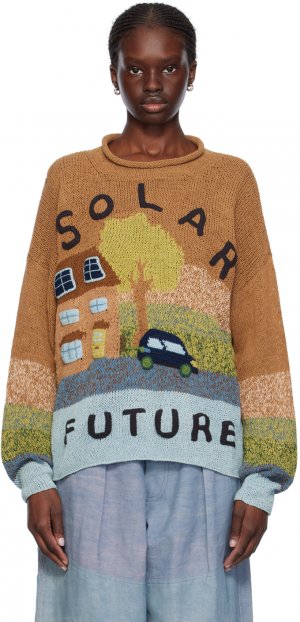 Разноцветный свитер Twinsun , цвет Clay solar future Story Mfg.