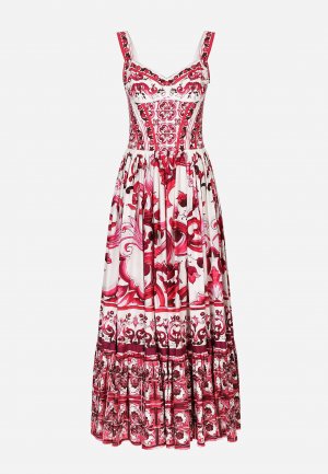 Платье DOLCE&GABBANA. Цвет: розовый