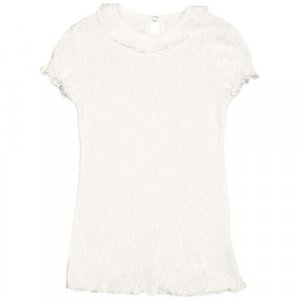 Школьная блуза , размер 158, белый Снег. Цвет: белый
