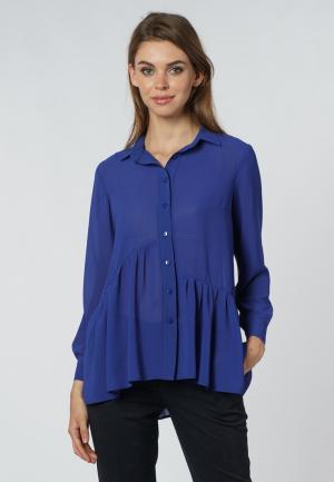 Блуза OKS by Oksana Demchenko MP002XW1AIVT. Цвет: синий