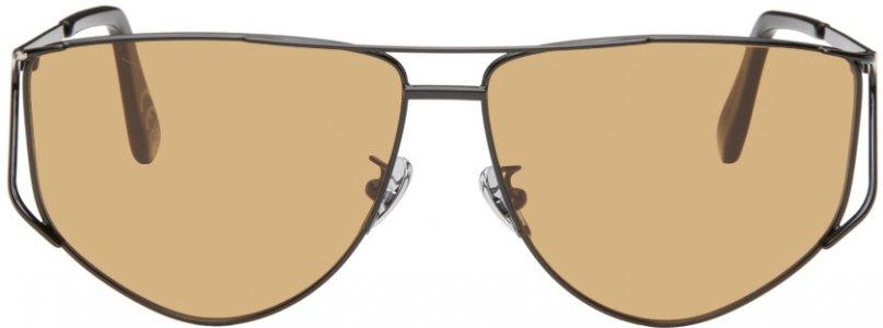 Черные солнцезащитные очки премиум-класса Retrosuperfuture