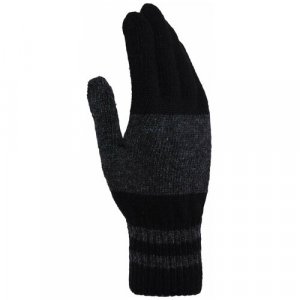 Перчатки, размер 20-22, черный, серый Cascatto. Цвет: черный/серый