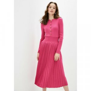 Платье, размер 40(XS)-48(XL), розовый KSI. Цвет: розовый/фуксия