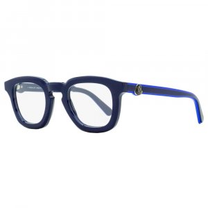 Мужские очки в толстой оправе ML5195 090 Синие, 48 мм Moncler