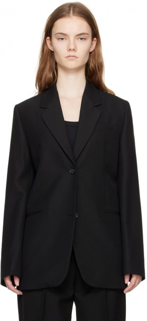 Черный строгий пиджак Toteme Totême