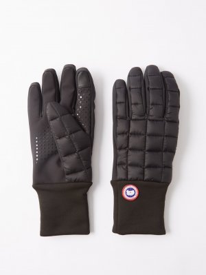 Стеганые перчатки с подкладкой northern glove , черный Canada Goose