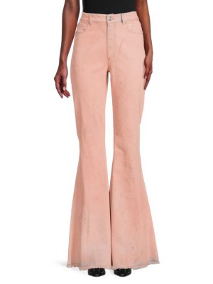 Расклешенные джинсы федра, розовый Max Mara