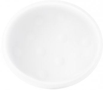 White Bone China Soap Dish SHAQUDA. Цвет: -