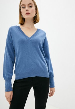Пуловер Sisley. Цвет: голубой