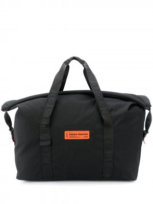 Дорожная сумка с нашивкой-логотипом Heron Preston. Цвет: черный