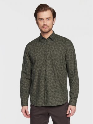 Рубашка стандартного кроя , зеленый Sisley