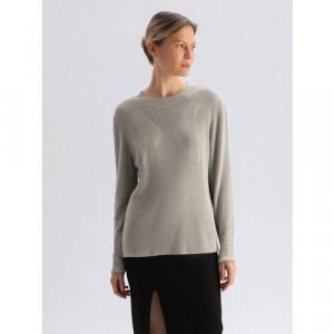 Пуловер , размер 46-48, серый, серебряный Passegiata. Цвет: серебристый/серый