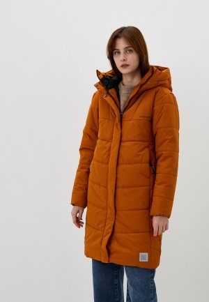 Куртка утепленная Didriksons AMINA. Цвет: оранжевый