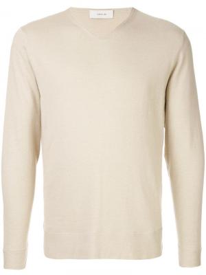 Классический свитер Cerruti 1881. Цвет: нейтральные цвета