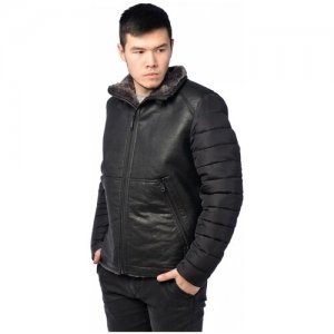 Куртка , размер 48, черный Fanfaroni. Цвет: черный