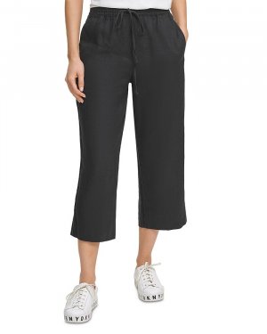 Укороченные брюки с кулиской DKNY