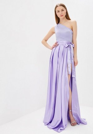 Платье MiraSezar Алана. Цвет: фиолетовый