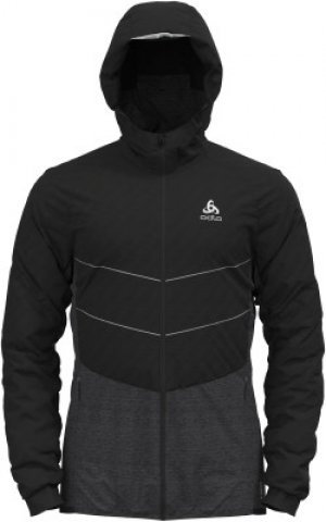 Куртка утепленнная мужская Run Easy S-rmic, размер 48-50 Odlo. Цвет: черный