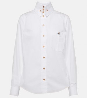 Классическая рубашка krall из хлопка , белый Vivienne Westwood