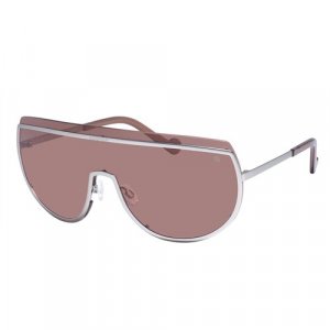Солнцезащитные очки , коричневый, серебряный Bogner. Цвет: коричневый