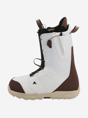 Ботинки сноубордические Moto, Белый, размер 41.5 Burton. Цвет: белый