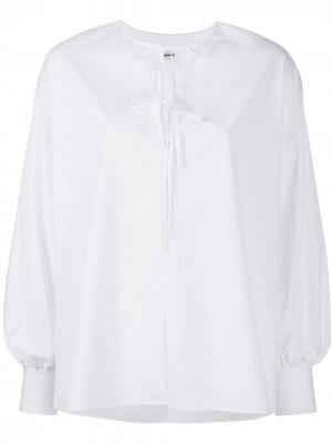Блузка с завязками Jason Wu. Цвет: белый