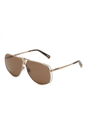Солнцезащитные очки Chopard. Цвет: коричневый