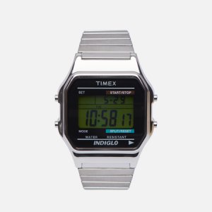 Наручные часы Classic Digital T78587 Timex. Цвет: серебряный