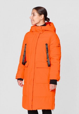 Куртка утепленная Snow Headquarter. Цвет: оранжевый