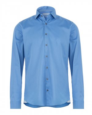 Рубашка MICHAEL KORS. Цвет: голубой