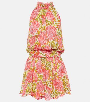 Платье biance с цветочным принтом , розовый Poupette St Barth