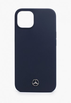 Чехол для iPhone Mercedes-Benz 13, Liquid silicone Hard Blue. Цвет: синий