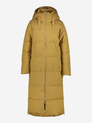 Пальто утепленное женское Heinis, Бежевый Luhta. Цвет: бежевый