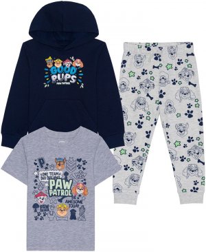 Толстовка, футболка и джоггеры Little Boys Paw Patrol, комплект из 3 предметов , мультиколор Hybrid