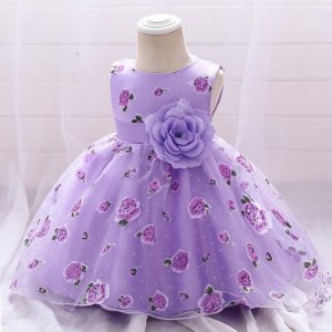 Платье , размер 80, фиолетовый Perfect. Цвет: фиолетовый