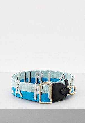 Ремень для сумки Furla FIONA SHOULDER STRAP. Цвет: голубой