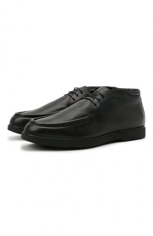Кожаные ботинки W.Gibbs. Цвет: чёрный