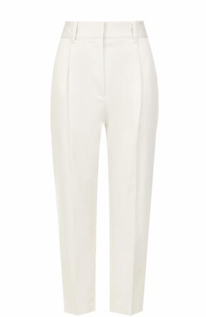 Укороченные брюки с защипами и карманами 3.1 Phillip Lim. Цвет: белый