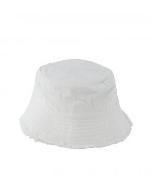 Женская шляпа-ведро , белый Pieces