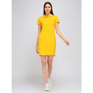 Платье , размер 48, желтый Viserdi. Цвет: желтый/желтый