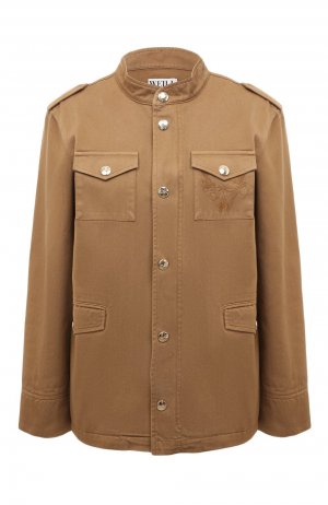 Джинсовая куртка Weill. Цвет: коричневый