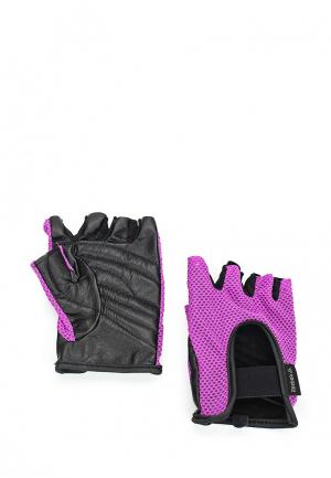 Перчатки для фитнеса Reebok RE160DWUOW87. Цвет: фиолетовый