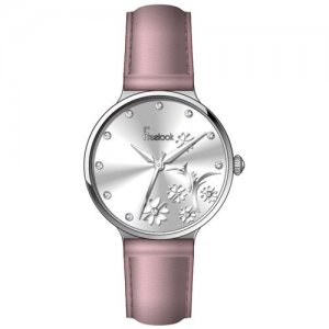 Наручные часы Eiffel F.1.1108.04, серебряный, розовый Freelook. Цвет: розовый
