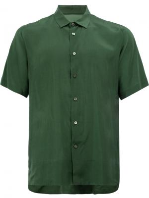 Рубашка с короткими рукавами 08Sircus. Цвет: зелёный